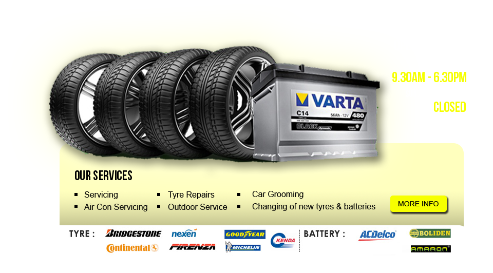 Lian Sin Hin Tyre & Battery Co One Stop Tyre & Battery Shop