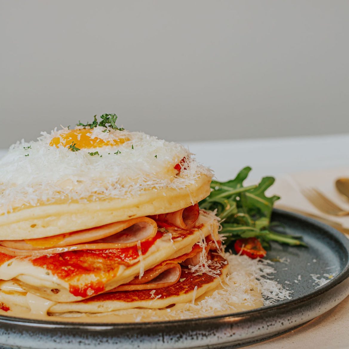 Pancake and Waffle Place by Royz Et Vous Pancake Place