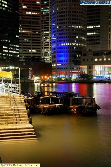 Bumboats - Night view along the river
