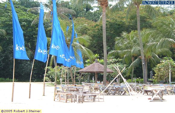 Sentosa Beach, Tanjong Beach, Quiet during the Day